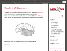 Tablet Screenshot of inexxon.com